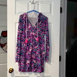 Lilly Pulitzer long sleeve bathing suit cover